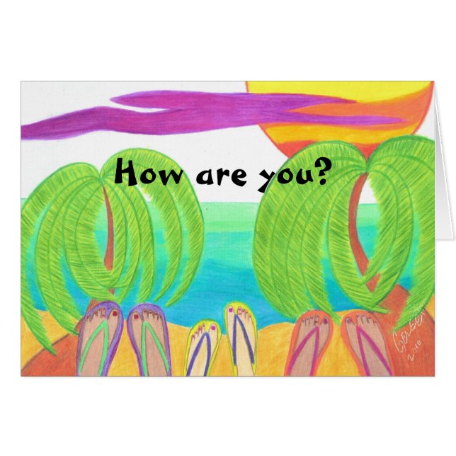 ¿Cómo estás? (Anverso (Horizontal))