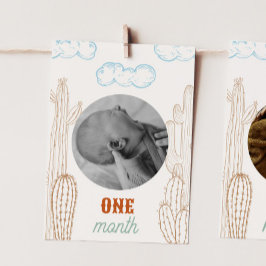 Cómo fue Occidente una tarjeta de pancarta fotográ