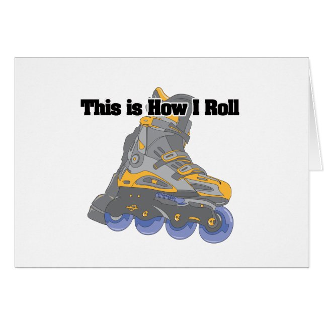Cómo hacer rodar (Roller Blades/Inline Skates) (Anverso (Horizontal))