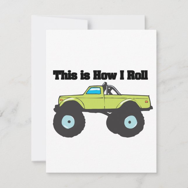 Cómo hago rodar (Monster Truck) (Anverso)