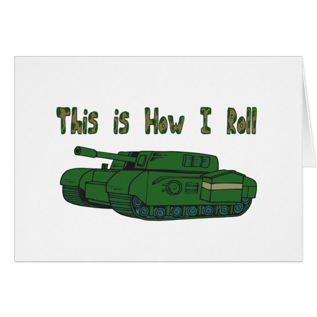 Cómo hago rollo (tanque militar) (Anverso (Horizontal))