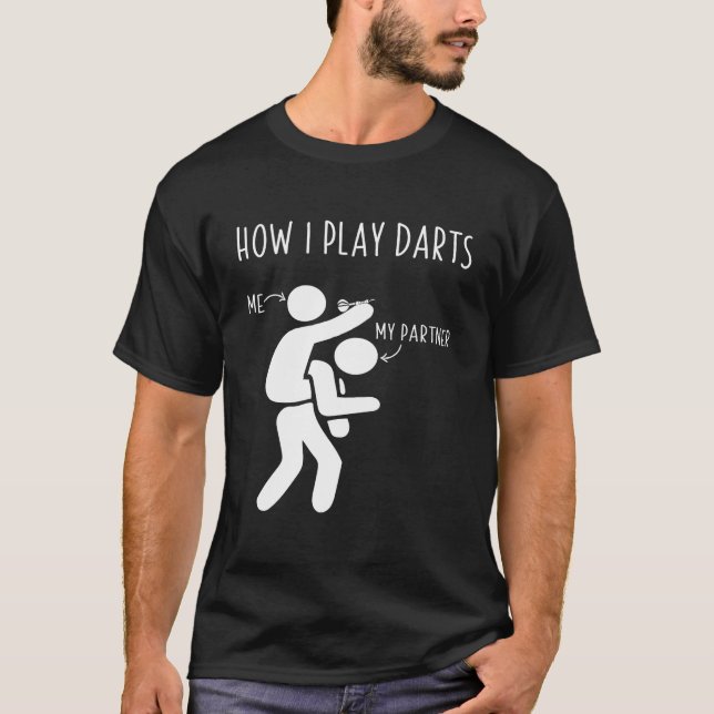 Cómo juego la camiseta de los dardos (Anverso)