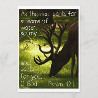 Como la invitación de los ciervos