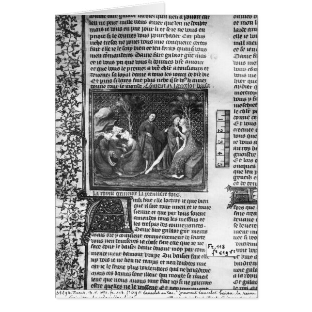 Cómo Lancelot besó a Guinevere (Frente)