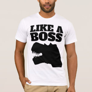 COMO LAS CAMISETAS DE UN JEFE T-REX DE LOS HOMBRES