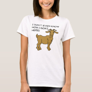 Cómo llegué aquí Camiseta divertida