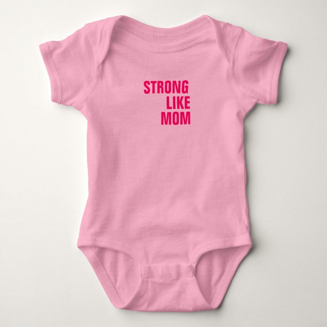 Como Mamá - Bodysuit de Jersey para Bebé (Anverso)