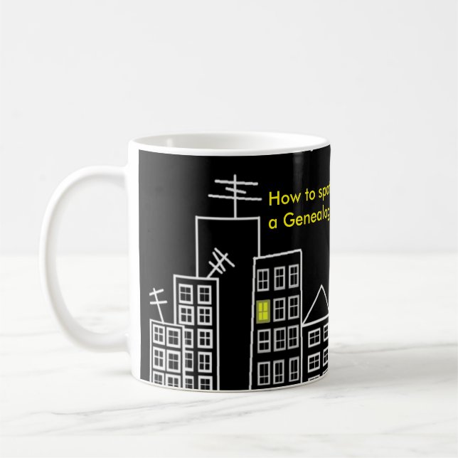 Cómo manchar una taza del Genealogist (Izquierda)