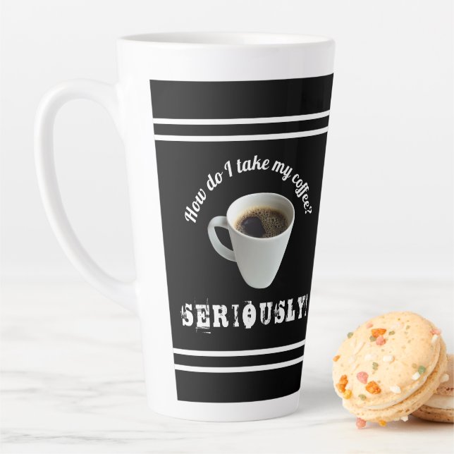 ¿Cómo Me Doy El Café? Taza de café latte (In situ)