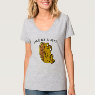 Como mi castor, camiseta