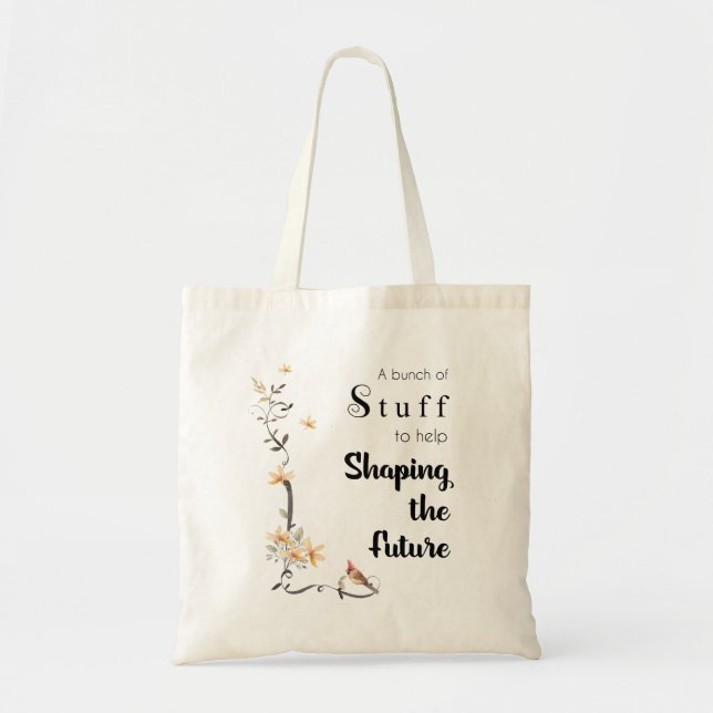 Cómo modelar la bolsa de la mano del futuro profes (Frente)