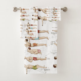 Cómo nadar la lección francesa divertida de la