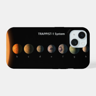 Cómo podrían ser los siete planetas de Trappist-1.