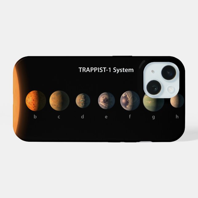 Cómo podrían verse los siete planetas de Trappist- (Reverso Horizontal)