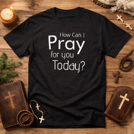 Cómo puedo orar por ti hoy camiseta cristiana para
