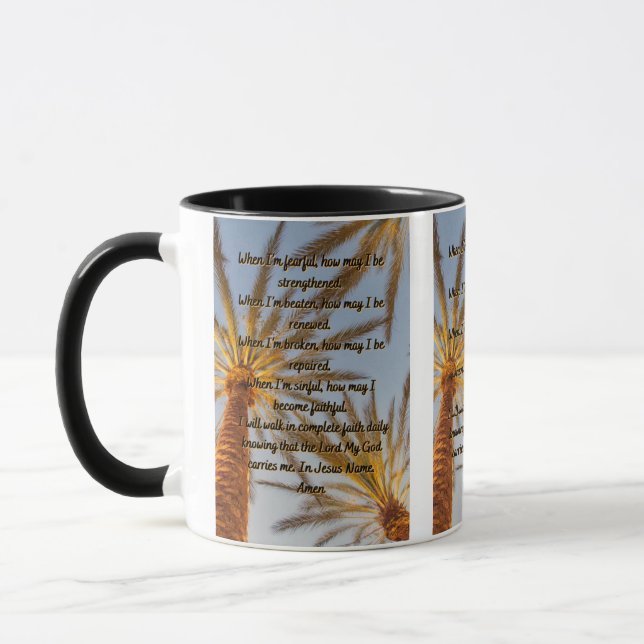 Cómo puedo rezar la taza de dos tonos (Izquierda)
