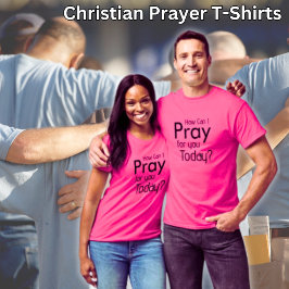 ¿Cómo puedo rezar por ti hoy? Camiseta rosa