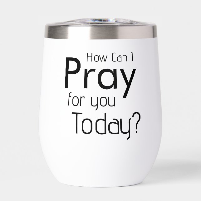 Cómo puedo rezar por ti hoy cristiano (Frente)