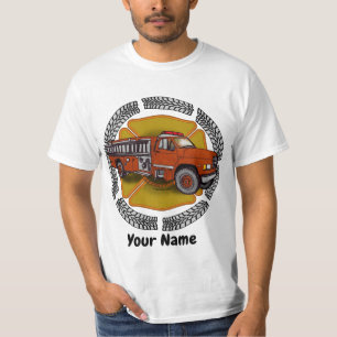 Cómo rollo camiseta para bomberos
