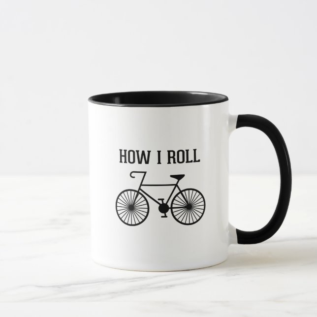 Cómo ruedo la taza de la bicicleta (Derecha)