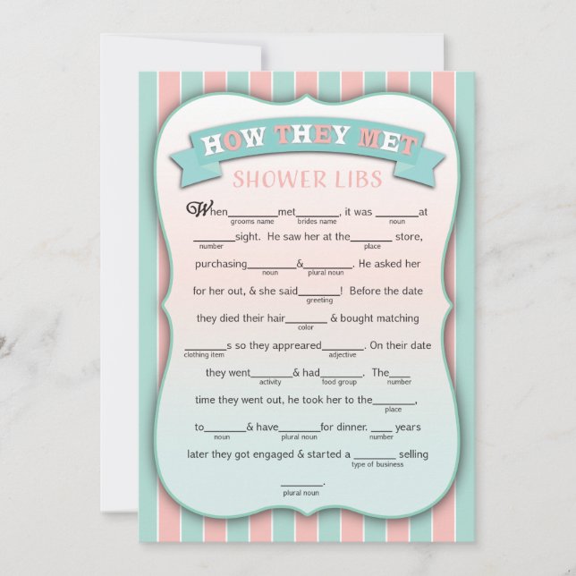 Cómo se encontraron con tarjetas de juego divertid (Anverso)