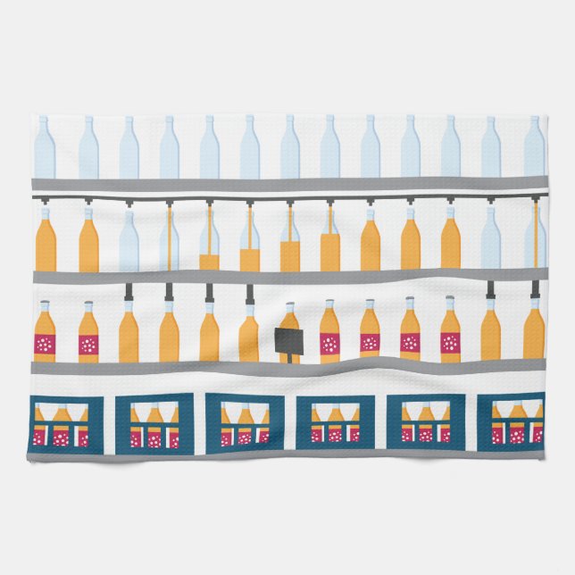 Cómo se hace la toalla de cocina (Horizontal)