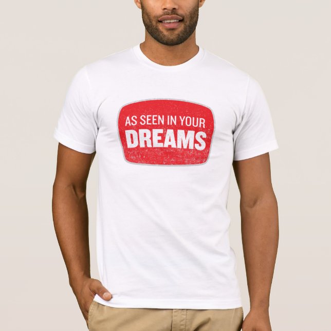 Como se ve en su camisa de los sueños (Anverso)