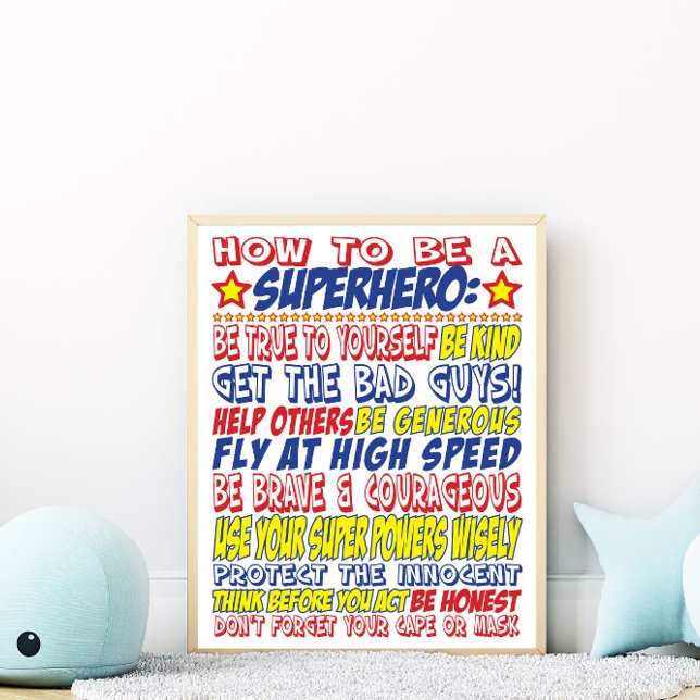 Cómo ser un superhéroe de impresión (Subido por el creador)