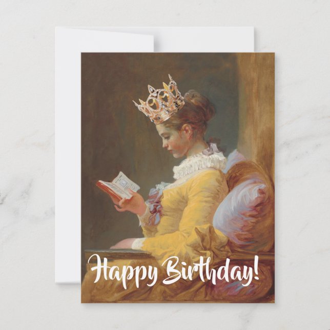 Cómo ser una Reina Feliz Cumpleaños! (Anverso)