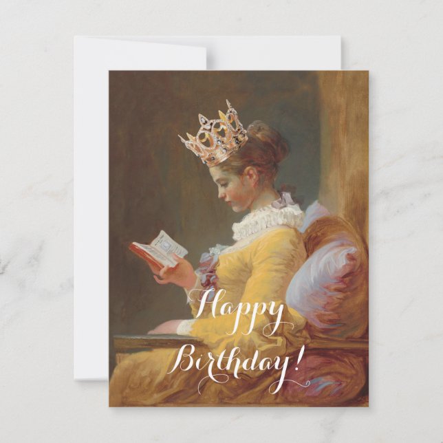 Cómo ser una Reina Feliz Cumpleaños! (Anverso)
