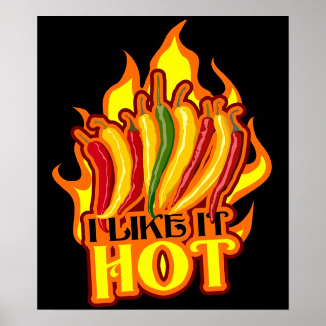 Como si caliente $24.95 Poster de arte (Frente)