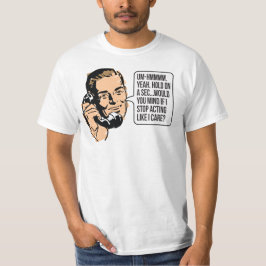 Como si me importara la camiseta de té