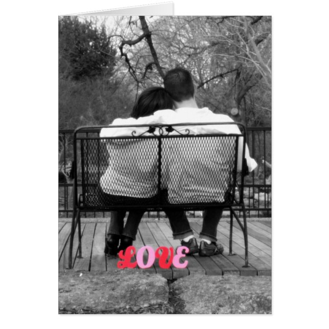 ¿Cómo te amo? Tarjeta (Frente)