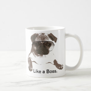 Como un barro amasado de Boss en taza de los