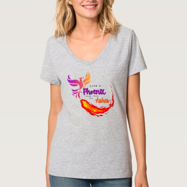 Como un Fénix, me levanto de la camiseta de las ce (Anverso)
