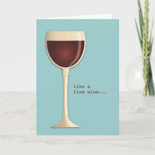 Como una buena tarjeta de cumpleaños feliz