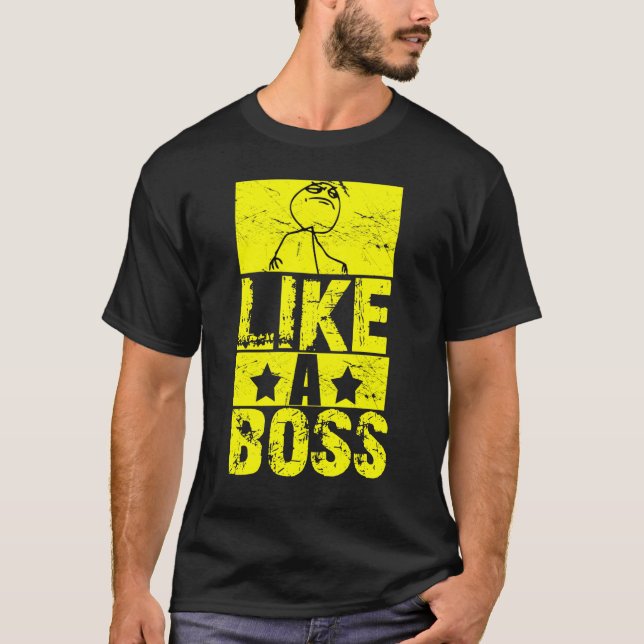 Como una camiseta de Boss (Anverso)