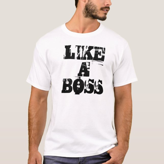 Como una camiseta del jefe (Anverso)