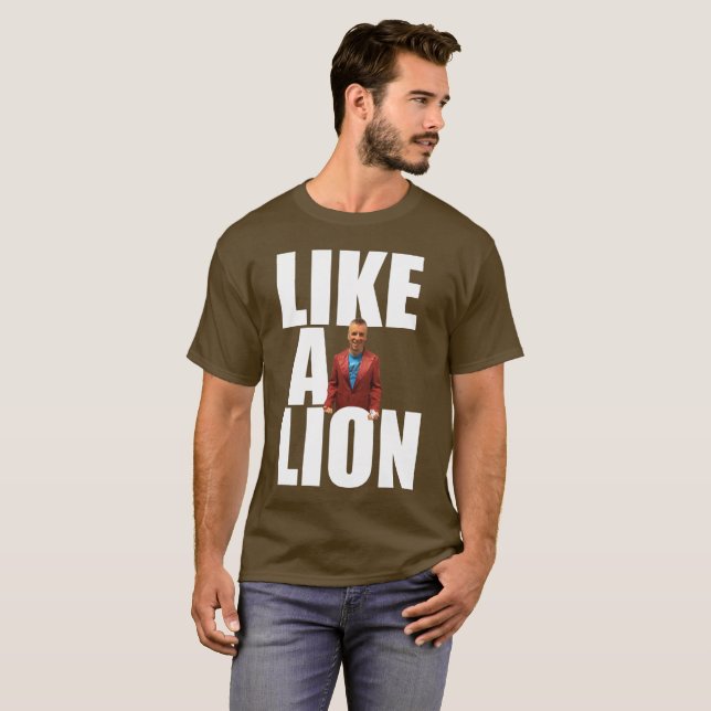 Como una camiseta del león (Anverso completo)
