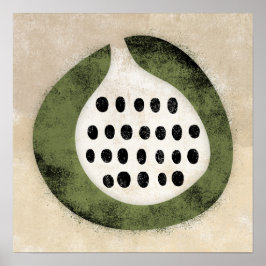 Como Una Fig O Un Arte De Pared Poster Kiwi