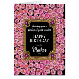 Como una madre para mí cumpleaños, maricones rosad