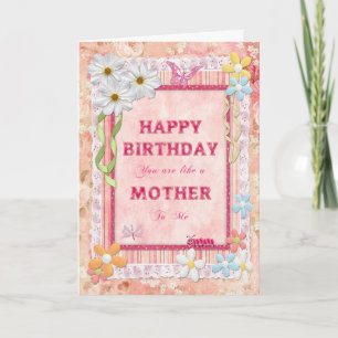 Como una madre para mí, que me haga una tarjeta de