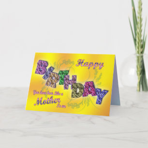 Como una madre para mí tarjeta de cumpleaños con t
