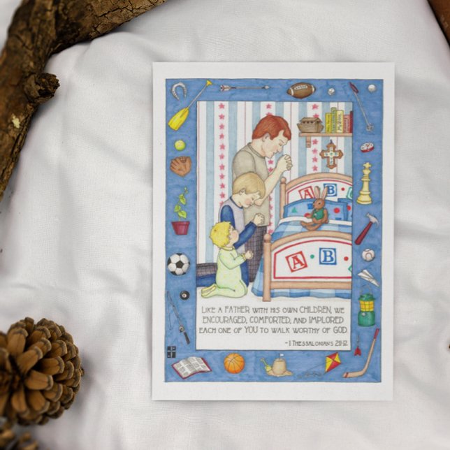 Como una postal Inspiradora de padre (Subido por el creador)