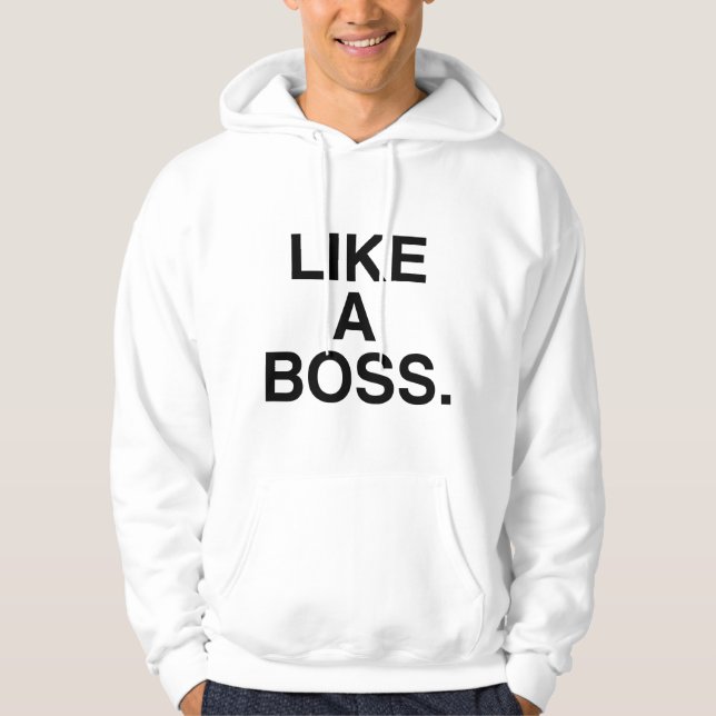 Como una sudadera con capucha de Boss (Anverso)