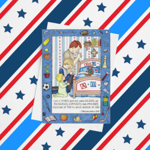 Como una tarjeta del día del padre