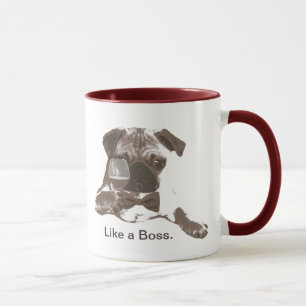 Como una taza de café del barro amasado de Boss y
