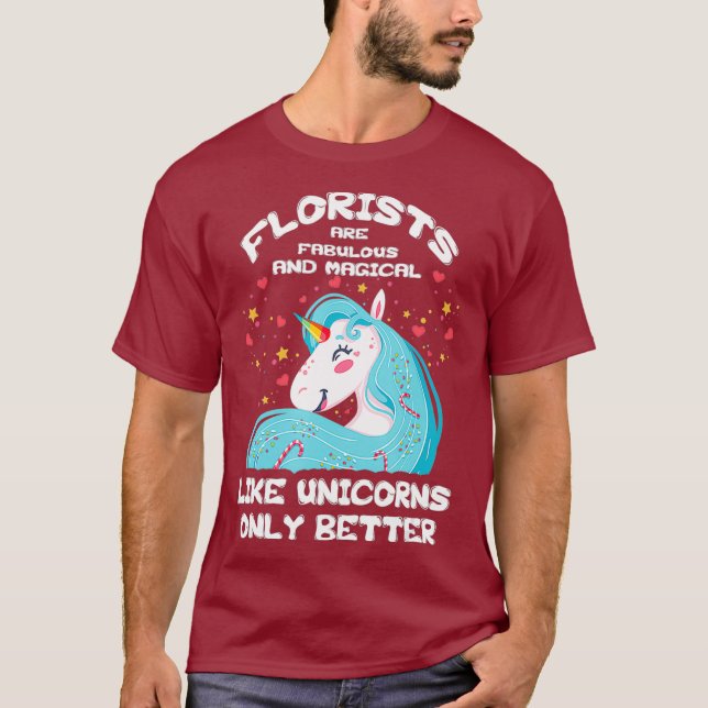 Como Unicornios, mejor: la camiseta del florista (Anverso)