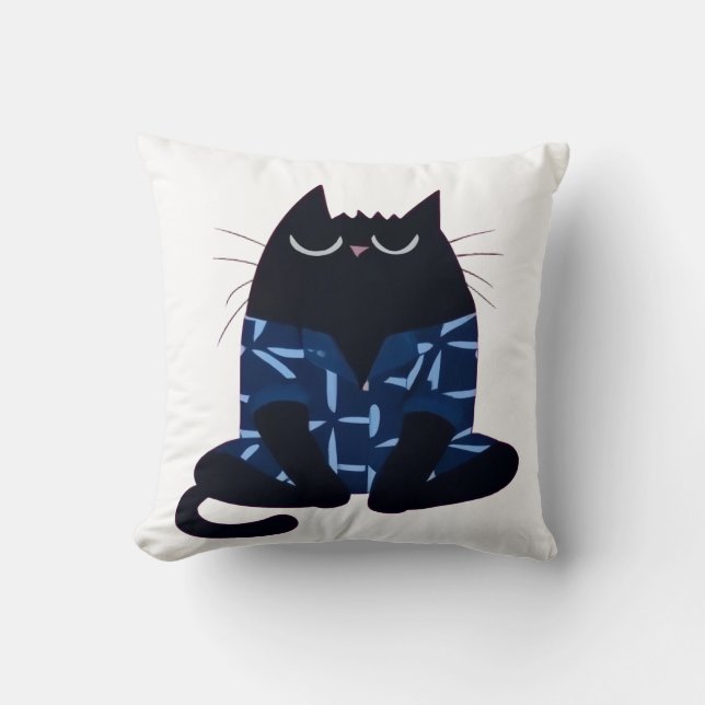 Cómoda almohada de gato (Anverso)
