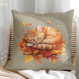 Cómoda almohada de jengibre de jengibre